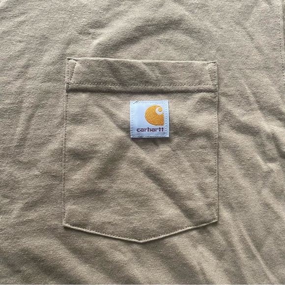 NWOT Carhartt Loose Fit Tan Tee - Picture 5 of 8